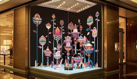 Zim & Zou Craft Colourful Worlds for a Hermès Window Display - Azure Magazine | Azure Magazine