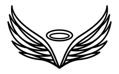 Angel Wings 551324 Vector Art at Vecteezy