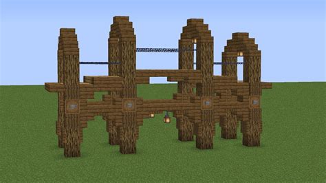 Arched Bridge - Minecraft Tutorial - YouTube