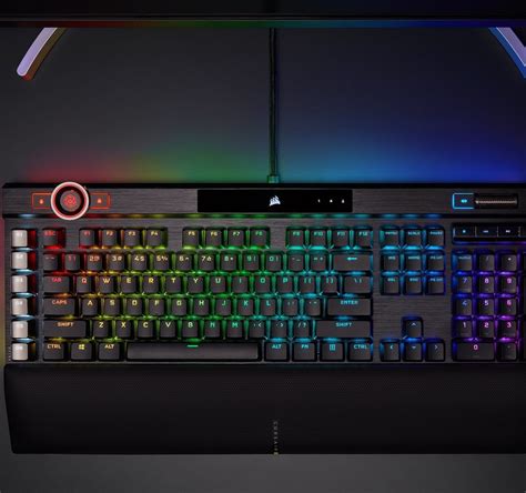 CORSAIR K100 RGB optical-mechanical gaming keyboard has a durable aluminum frame » Gadget Flow