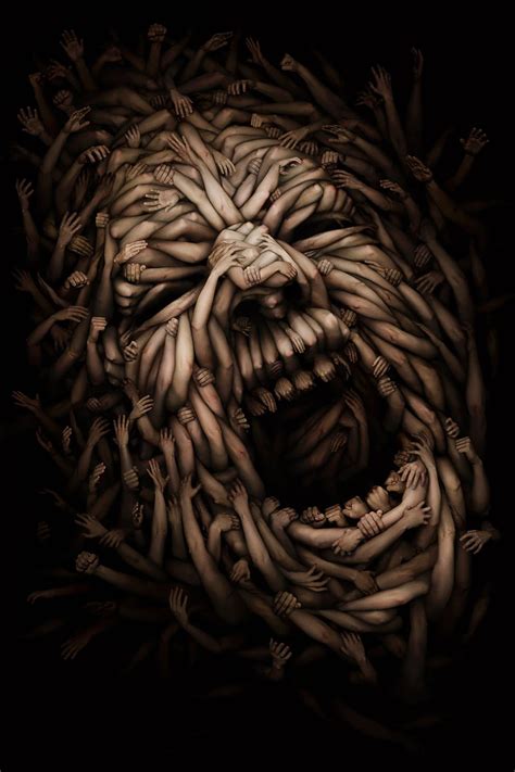 Screaming human painting, artwork, horror, face HD wallpaper | Wallpaper Flare