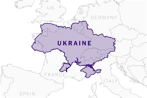 Area Map Of Ukraine – Get New Map Update