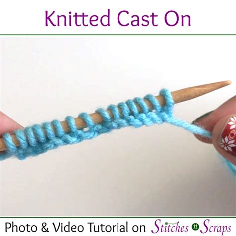 Tutorial - Cable Cast On - Stitches n Scraps