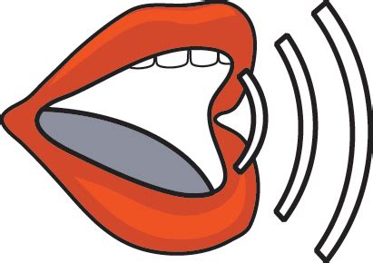 Mouth Speaking Clipart | Free download on ClipArtMag