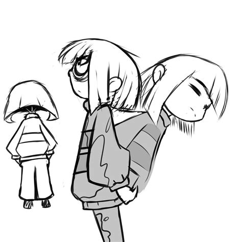 Undertale: Frisk and Chara sketches by ReneesRetrograde on DeviantArt