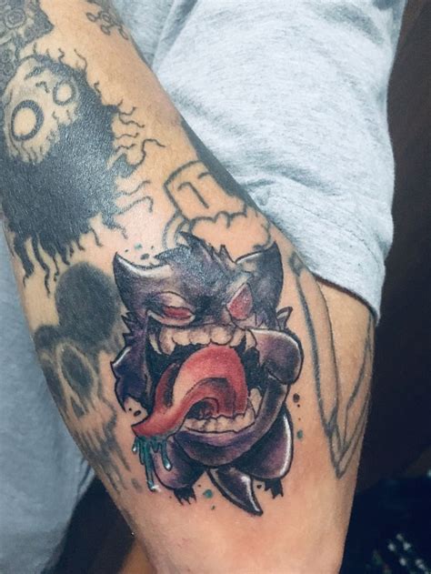 Mesmerizing Gengar Tattoo