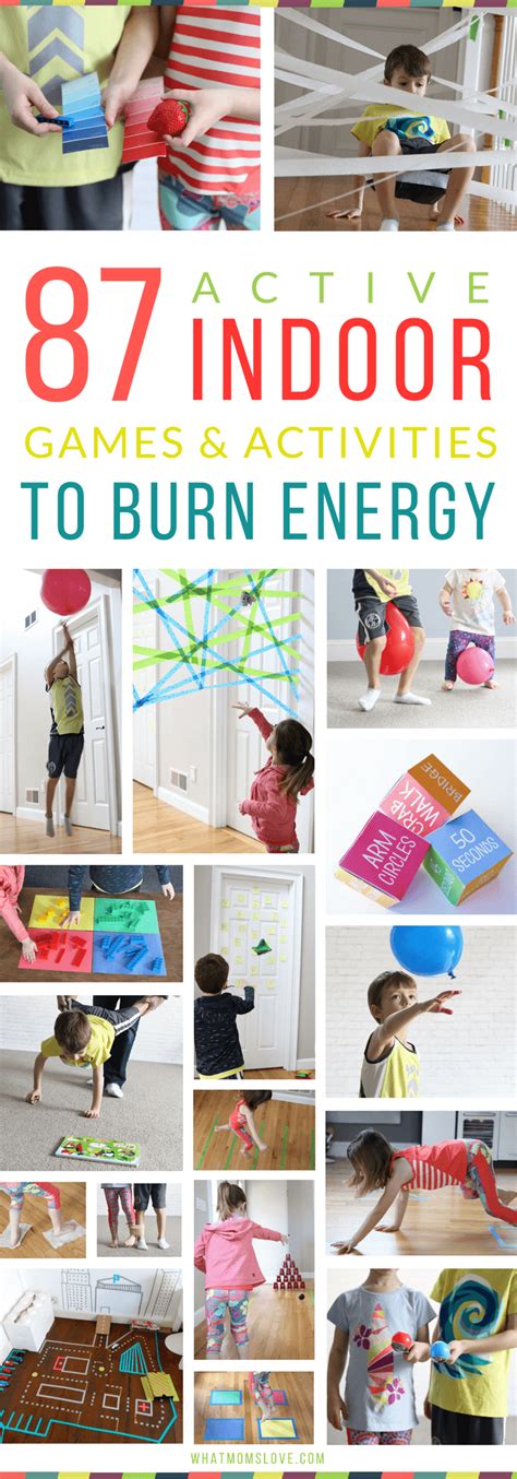 87 Energy-Busting Indoor Games & Activities For Kids (Because Cabin Fever Is No Joke)