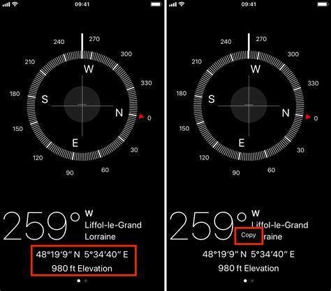 3 ways to find the GPS coordinates of a location on iPhone