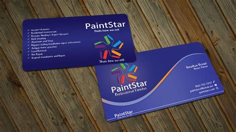 46 Creative Business Card Designs | Painting Business Card Design Project for a Business in ...