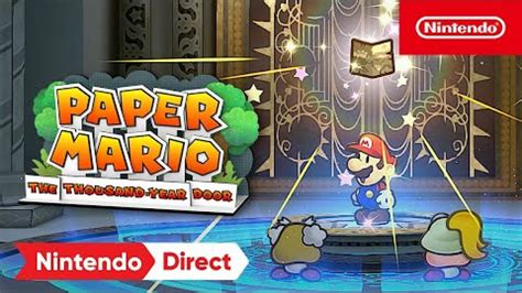 See the 'Paper Mario: The Thousand-Year Door' remake trailer | Mashable