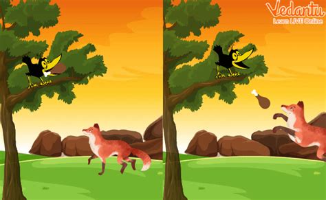 The Fox and the Crow Story - Interesting Stories for Kids