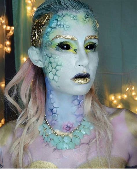 Pin by Lysa Gin on Thème : Méduse/ Minerve, Gorgones & Sirènes | Mermaid makeup, Mermaid makeup ...