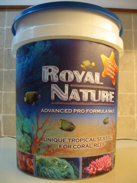 Royal Nature uses evaporated seawater for new aquarium salt | Reef Builders | The Reef and ...