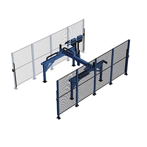 Medium 3 Axis Gantry Robot with Frame - Enclosed | Vention