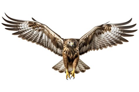 hawk flying. generated ai 32417273 PNG