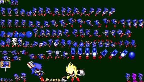 Classic Metal Sonic Sprites