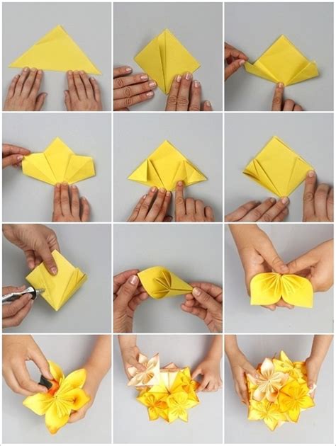 The Perfect DIY Origami kusudama flower ball | Origami crafts, Origami flowers tutorial, Origami ...