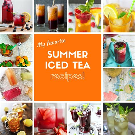 Summer Iced Tea Recipes | My Imperfect Kitchen