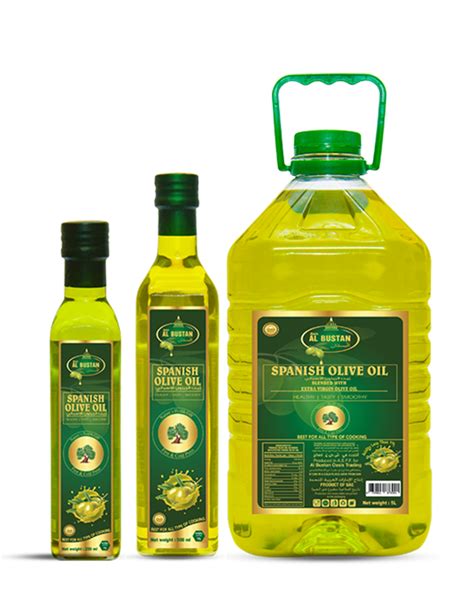 AL BUSTAN SPANISH OLIVE OIL - Olive oil is a liquid fat obtained from...