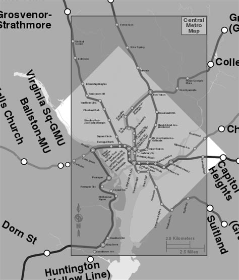 File:DC metro system map print to scale.svg - Wikitravel Shared