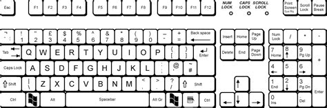 Qwerty Keyboard Layout Diagram Pdf