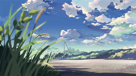 Aesthetic Anime Landscape Wallpapers - Wallpaper Cave