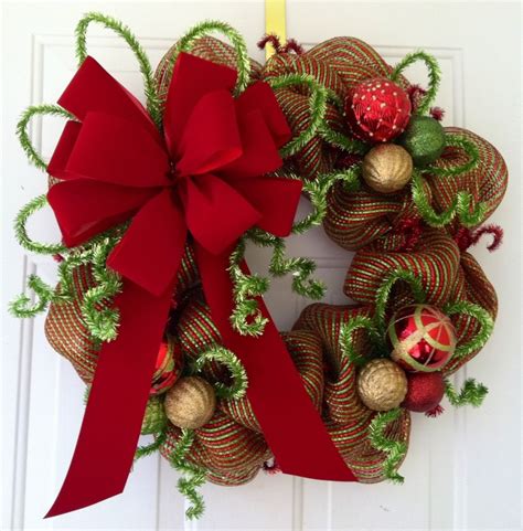 15 Amazing Homemade Christmas Wreath Ideas – Page 7 of 16