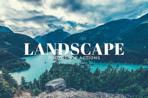 Landscape Photoshop Actions, Add-ons - Envato Elements