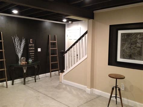 Basement Color Ideas With Black Ceiling - Image to u