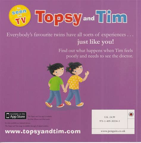 Topsy and Tim – Go to the Doctor – Children's Bookshop in Sri Lanka