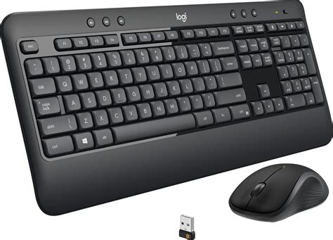 Logitech MK540 Advanced Wireless Keyboard and Mouse Bundle Black 920-008671 - Best Buy