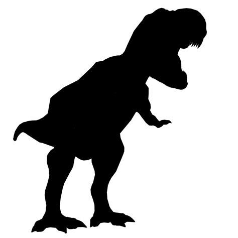 T Rex Silhouette Clip Art Free at GetDrawings | Free download