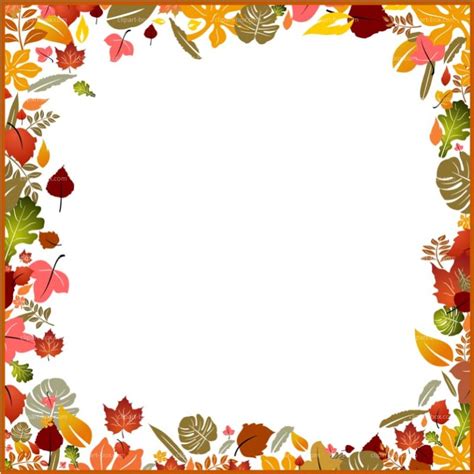 Fall border autumn borders clipart 2 - WikiClipArt