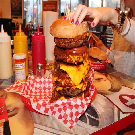 Quadruple Bypass Burger - Vegas Food & Fun