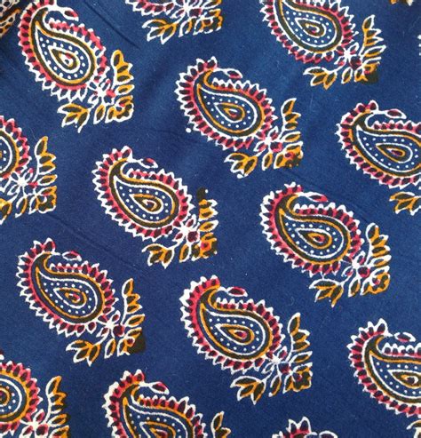 indian block print cotton fabric SALE by urbanprairiegirl on Etsy