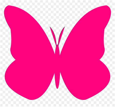 Butterfly Clip Art Pink, HD Png Download - vhv