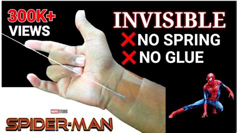 How To Make Web Shooter Without Spring | Without Glue Web Shooter | Spid... | Spiderman web ...