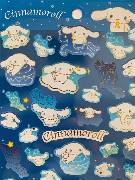 Sanrio Sticker Cinnamoroll Sticker Sanrio Character | Etsy