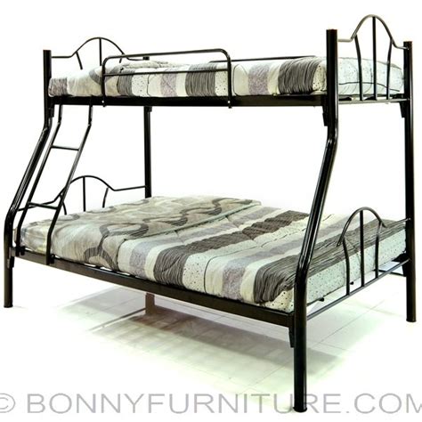 Colin Bunk Bed (Steel Double Deck) - Bonny Furniture