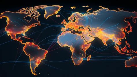 An animation of a map layout illustrating the connectivity and relationships between various ...