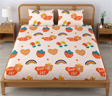 Cartoon Bedsheets Upto 55% Off | Cartoon Print Double Bedsheet Online