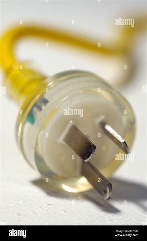 Three pin plug New Zealand Stock Photo - Alamy