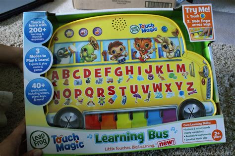 LeapFrog Touch Magic Learning Bus Review - Grinning Cheek to Cheek