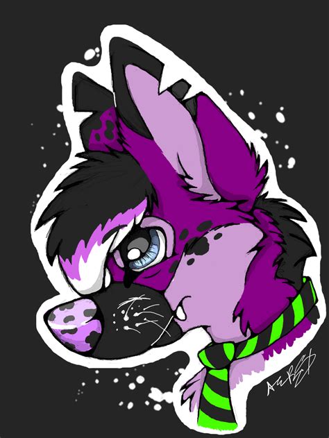 Fox Fursona Headshot by RaiynClowd on DeviantArt