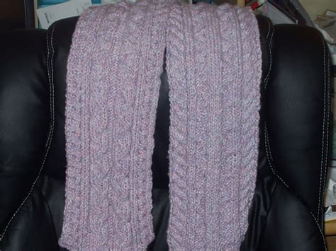 Ravelry: Cable Scarf pattern by The Knitting Site