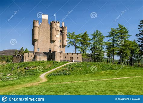 Braemar castle, Scotland stock image. Image of aberdeenshire - 136571877