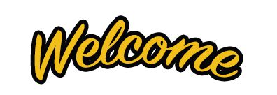 Welcome PNG transparent image download, size: 396x136px