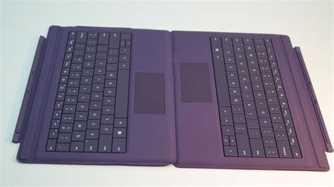 Microsoft Surface Pro Type Keyboard Cover - Surface Pro 3 Purple Used | #1791586594