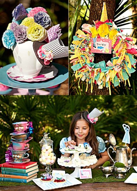 Alice in Wonderland Mad Hatter Tea Party Ideas & Printables - Party Ideas | Party Printables Blog