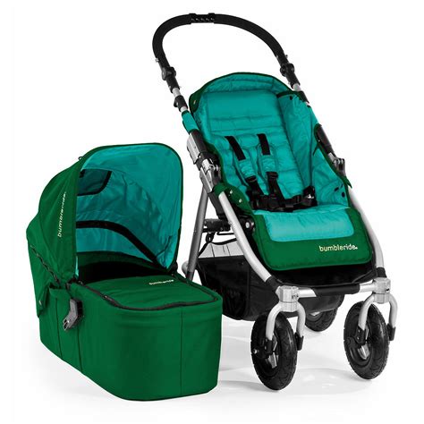 Bumbleride Indie 4 Urban All Terrain Stroller with Bassinet, Green Papyrus | eBay